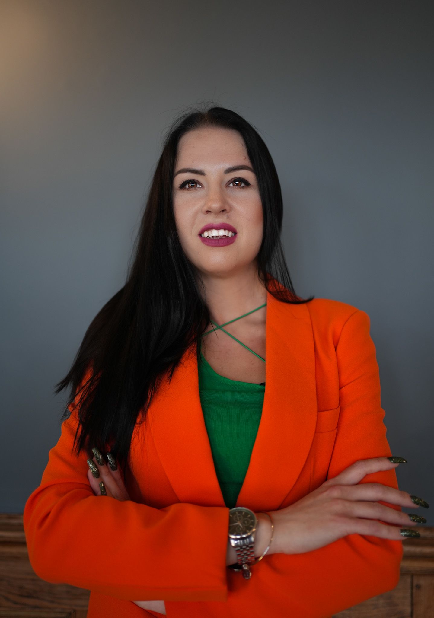 Portrait of Isabel Laurent, Editor in Chief